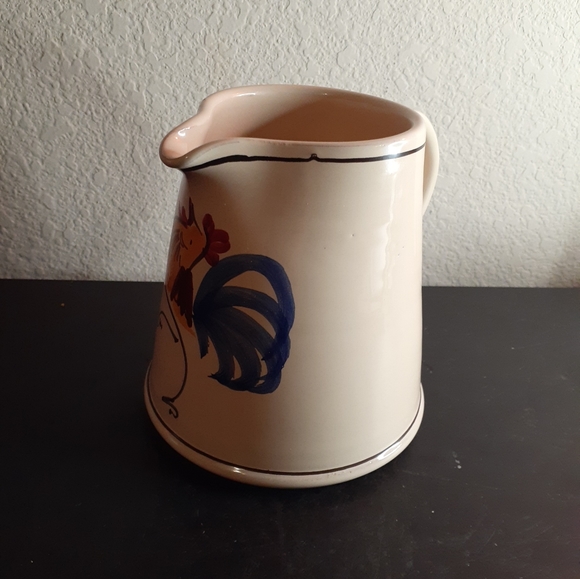 GORGEOUS Lamas Made in Italy 5" Rooster Pitcher - Picture 5 of 5
